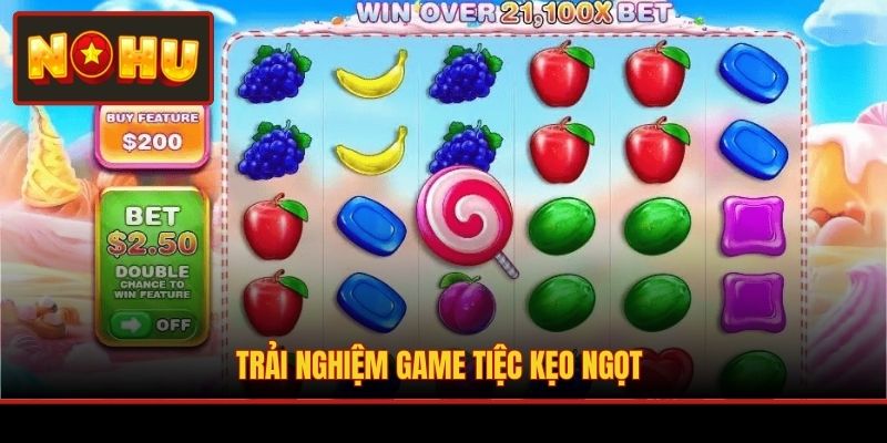 Trải nghiệm game Tiệc Kẹo Ngọt